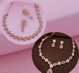 Light Rose Gold Plated Set